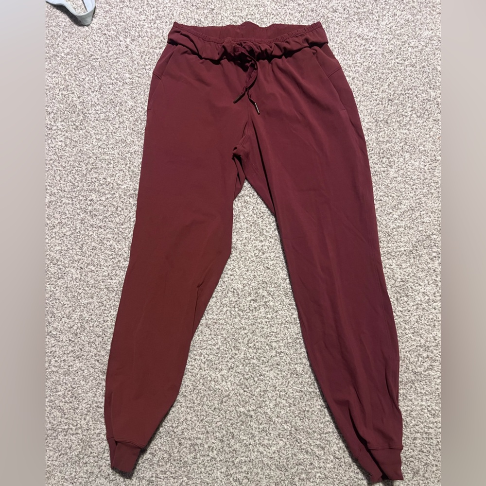 Lululemon Athletica Maroon Joggers
